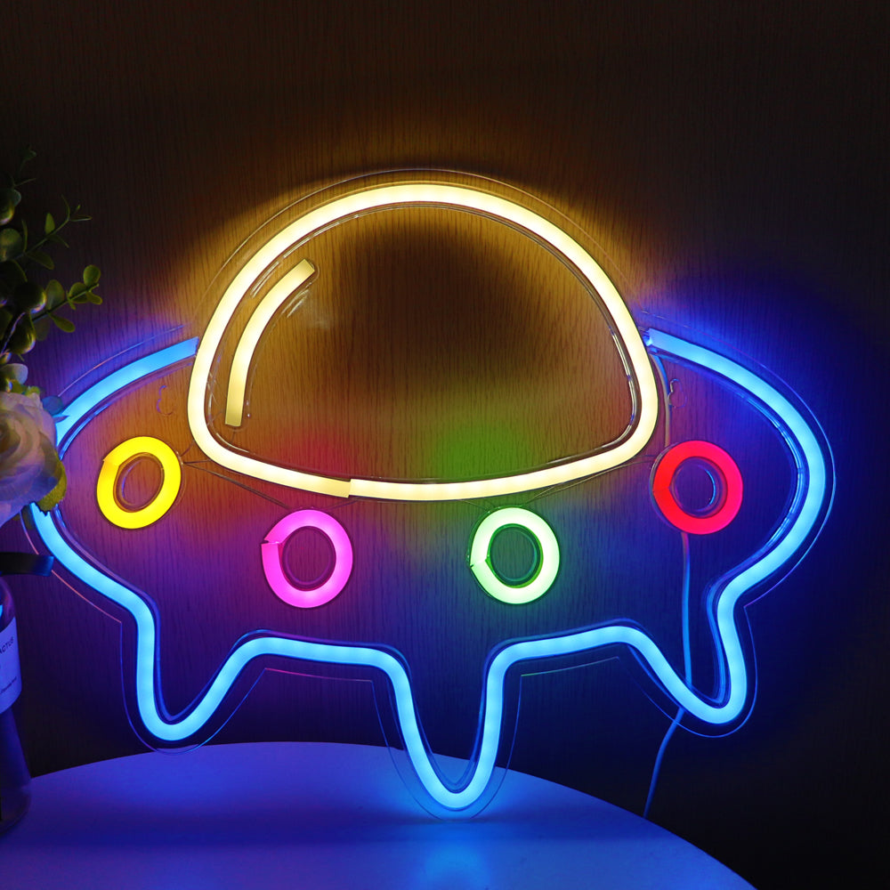 Ufo neon light deals