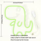 TONGER® Dinosaur Wall LED Neon Sign Light