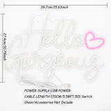 TONGER® Hello Gorgeous Wall LED Neon Sign Light