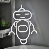 TONGER® Robot Wall LED Neon Sign Light
