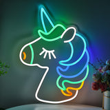 TONGER® Unicorn Wall LED Neon Sign Light