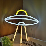 TONGER® UFO Wall LED Neon Sign Light