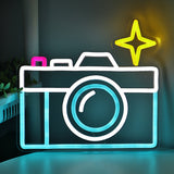 TONGER® Cool Camera Wall LED Neon Sign Light