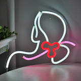 TONGER® Girls Drawing Wall LED Neon Sign Light