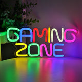 TONGER® Gaming zone Wall LED Neon Sign Light