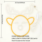 TONGER® Elk Wall LED Neon Sign Light