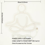 TONGER® Yoga Wall LED Neon Sign Light