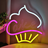 TONGER® CupCake Wall LED Neon Sign Light