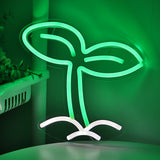 TONGER® Artistic Sapling Seedlings Tree Wall LED Neon Sign Light