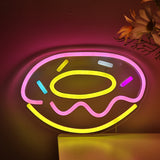 TONGER® Doughnuts Donut Wall LED Neon Sign Light