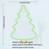 TONGER® Christmas Tree Wall LED Neon Sign Light