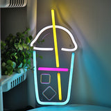 TONGER® Cocktails Wall LED Neon Sign Light