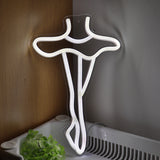 TONGER® Dancing Ballet Girl Wall LED Neon Sign Light
