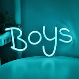 TONGER® Boys Wall LED Neon Sign Light