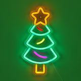 TONGER® Christmas Tree Wall LED Neon Sign Light