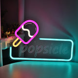 TONGER® Popsicle Wall LED Neon Sign Light