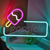 TONGER® Popsicle Wall LED Neon Sign Light