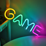 TONGER® GAME Wall LED Neon Sign Light