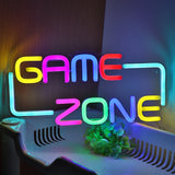 TONGER® Game Zone Wall LED Neon Sign Light