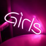 TONGER® Girls Wall LED Neon Sign Light