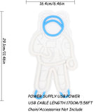 TONGER® Cosmonaut Space Man Astronauts Wall LED Neon Sign Light
