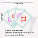 TONGER® Poker Wall LED Neon Sign Light
