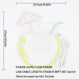 TONGER® Coconut Juice Cocktails Wall LED Neon Sign Light