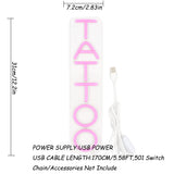 TONGER® TATTOO Wall LED Neon Sign Light