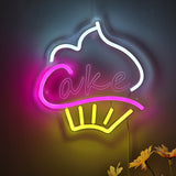 TONGER® CupCake Wall LED Neon Sign Light