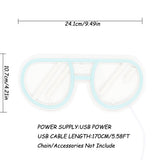 TONGER® Sunglasses Wall LED Neon Sign Light