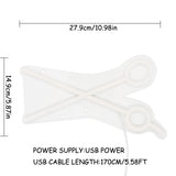 TONGER® Scissors Wall LED Neon Sign Light