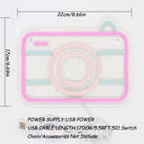 TONGER® Beauty Camera Wall LED Neon Sign Light