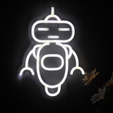 TONGER® Robot Wall LED Neon Sign Light
