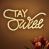TONGER® Stay Wild Wall LED Neon Sign Light