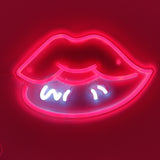 TONGER® Lips Wall LED Neon Sign Light