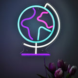 TONGER® Globe Wall LED Neon Sign Light