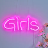 TONGER® Girls Wall LED Neon Sign Light