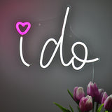 TONGER® I Do Wall LED Neon Sign Light
