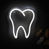 TONGER® Teeth Dental Wall LED Neon Sign Light