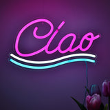 TONGER® Ciao Wall LED Neon Sign Light