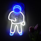TONGER® Cosmonaut Space Man Astronauts Wall LED Neon Sign Light