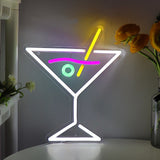 TONGER® Cocktail Wall LED Neon Sign Light