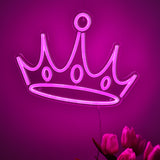 TONGER® Crown Wall LED Neon Sign Light
