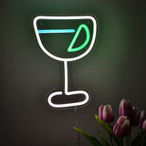 TONGER® Cocktails Wall LED Neon Sign Light