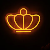 TONGER® Crown Wall LED Neon Sign Light