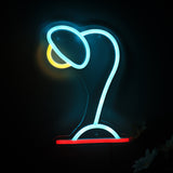 TONGER® Clock Wall LED Neon Sign Light