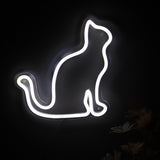 TONGER® Cat Wall LED Neon Sign Light