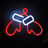 TONGER® Gloves Wall LED Neon Sign Light