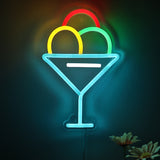 TONGER® Ice Cream Wall LED Neon Sign Light