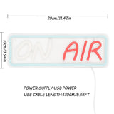 TONGER® On Air Wall LED Neon Sign Light
